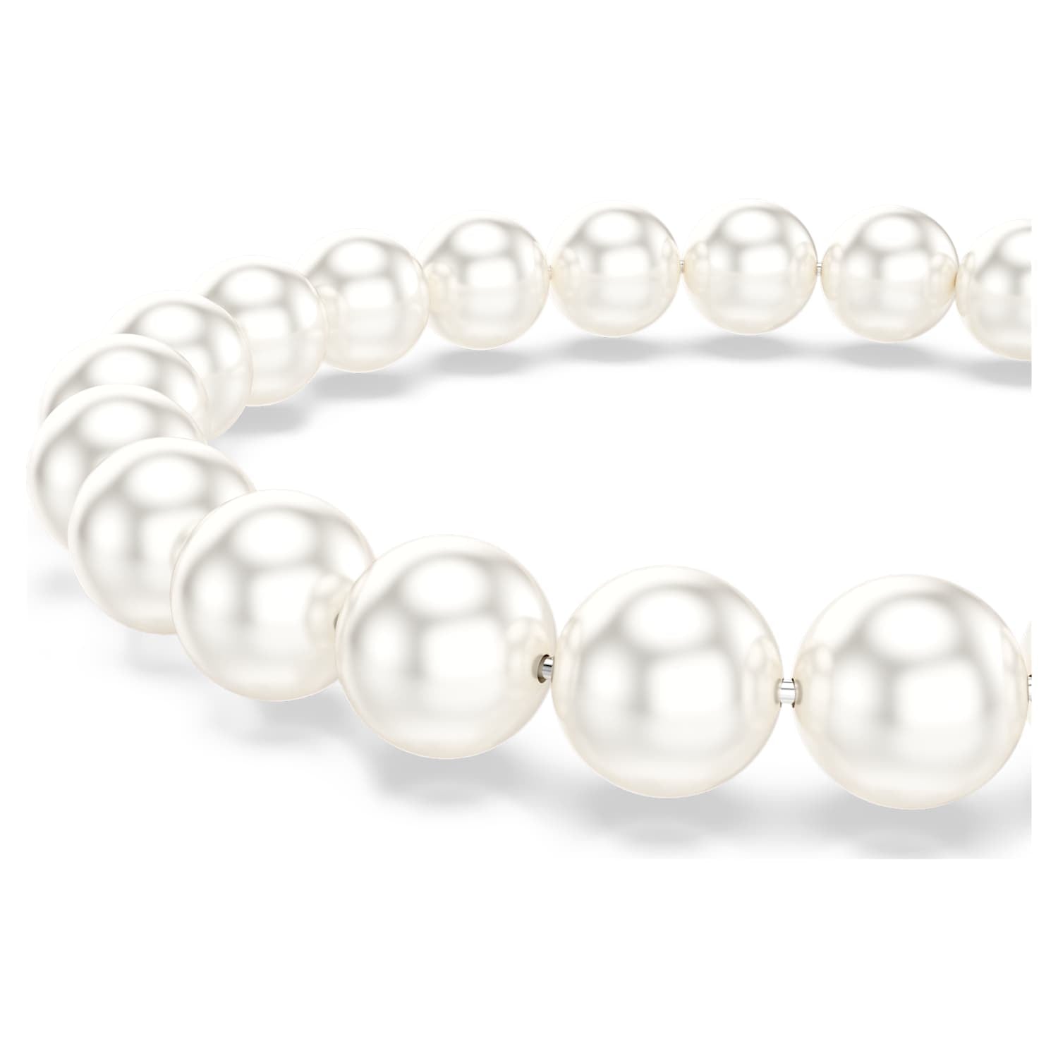 Swarovski Matrix Pearl Bracelet - Silver - Swarovski