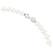 Swarovski Matrix Pearl Necklace - Silver - Swarovski