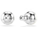 Swarovski Matrix Pearl Stud Earrings - Silver - Swarovski