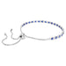 Swarovski Matrix Tennis Bracelet - Blue/Silver - Swarovski