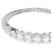 Swarovski Matrix Tennis Bracelet - Silver - Swarovski