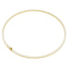 Swarovski Matrix Tennis Necklace - Gold - Swarovski