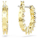 Swarovski Matrix Vittore Mini Hoop Earrings - Gold - Swarovski
