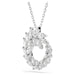 Swarovski Mesmera Circle Pendant - Silver - Swarovski