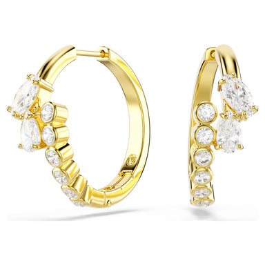Swarovski Mesmera Hoop Earrings - Gold - Swarovski