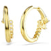Swarovski Mesmera Hoop Earrings - Gold - Swarovski