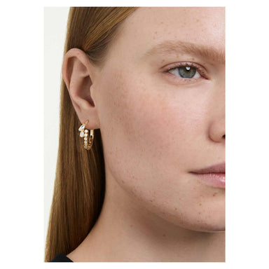 Swarovski Mesmera Hoop Earrings - Gold - Swarovski