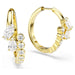 Swarovski Mesmera Hoop Earrings - Gold - Swarovski