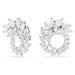 Swarovski Mesmera Small Hoop Earrings - Silver - Swarovski