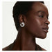 Swarovski Mesmera Small Hoop Earrings - Silver - Swarovski