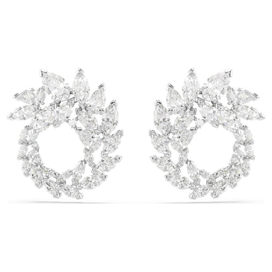 Swarovski Mesmera Small Hoop Earrings - Silver - Swarovski