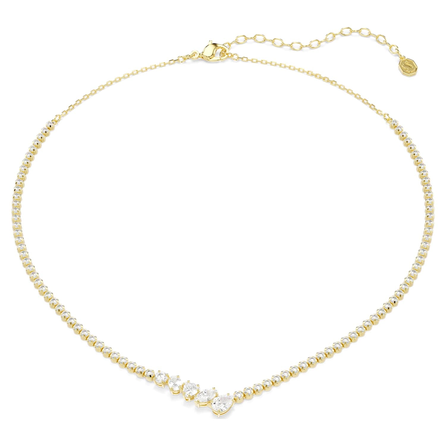 Swarovski Mesmera V Necklace - Gold - Swarovski