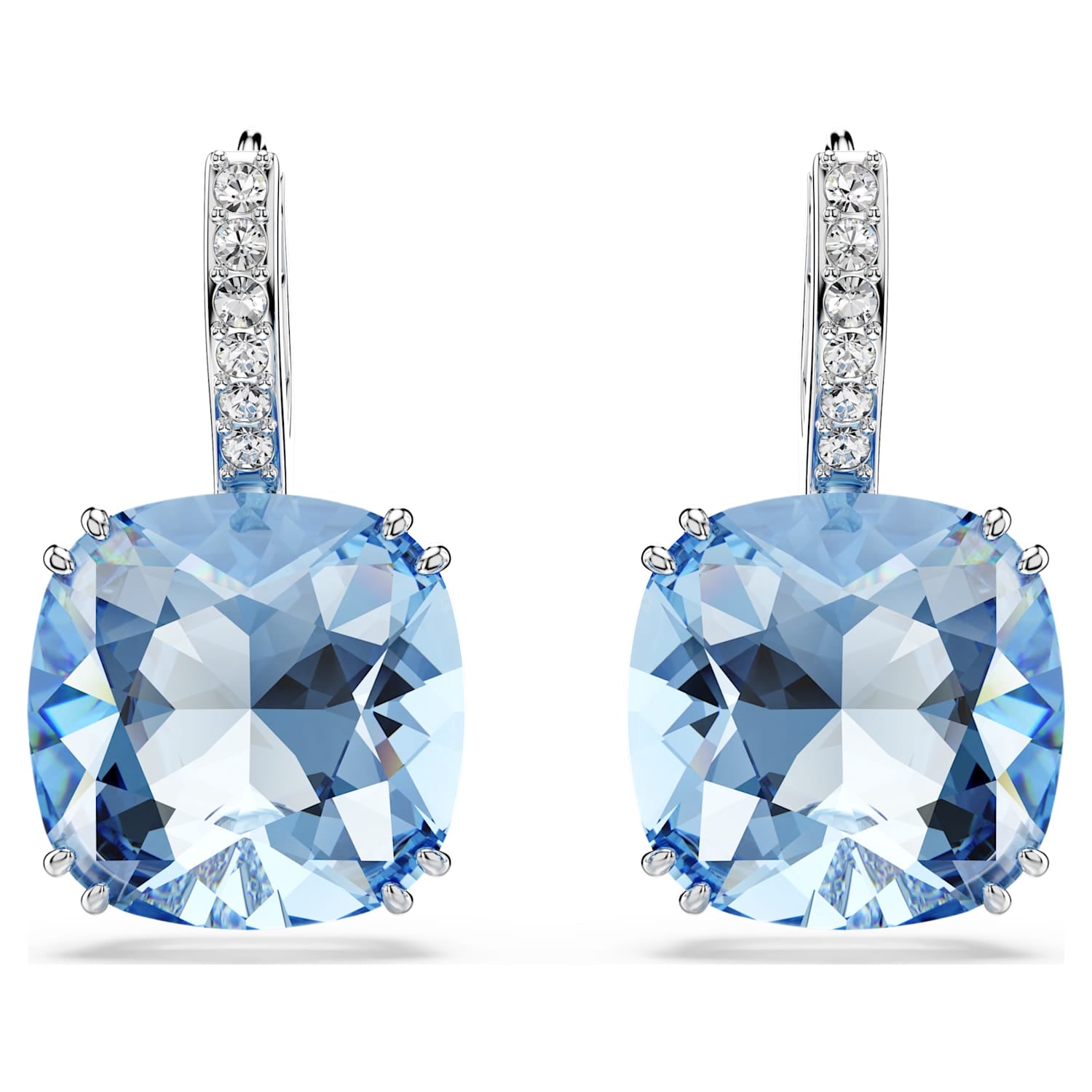 Swarovski Millenia Drop Earrings - Ice Blue/Silver - Swarovski