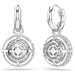 Swarovski Sublima Drop Earrings - Silver - Swarovski