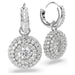 Swarovski Sublima Drop Earrings - Silver - Swarovski