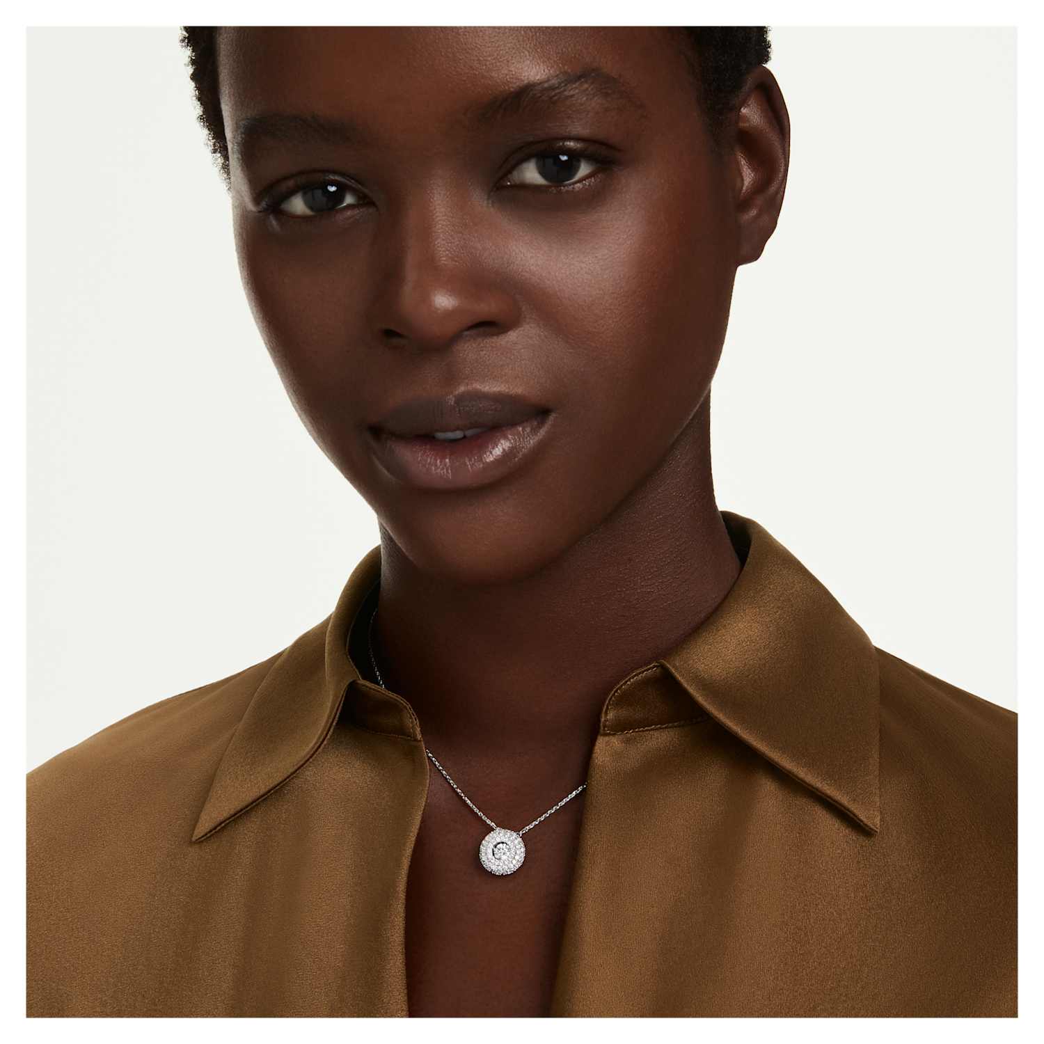 Swarovski Sublima Pendant - Silver - Swarovski