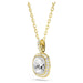 Swarovski Una Angelic Cushion Pendant - Gold - Swarovski