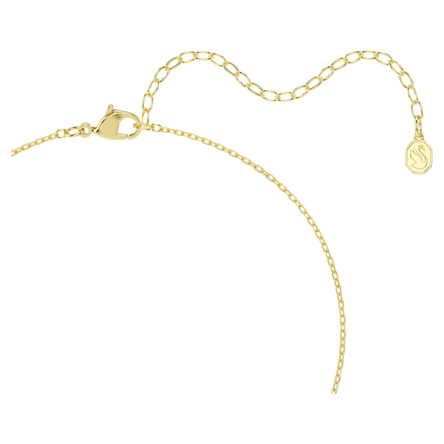 Swarovski Una Angelic Cushion Pendant - Gold - Swarovski