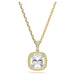 Swarovski Una Angelic Cushion Pendant - Gold - Swarovski