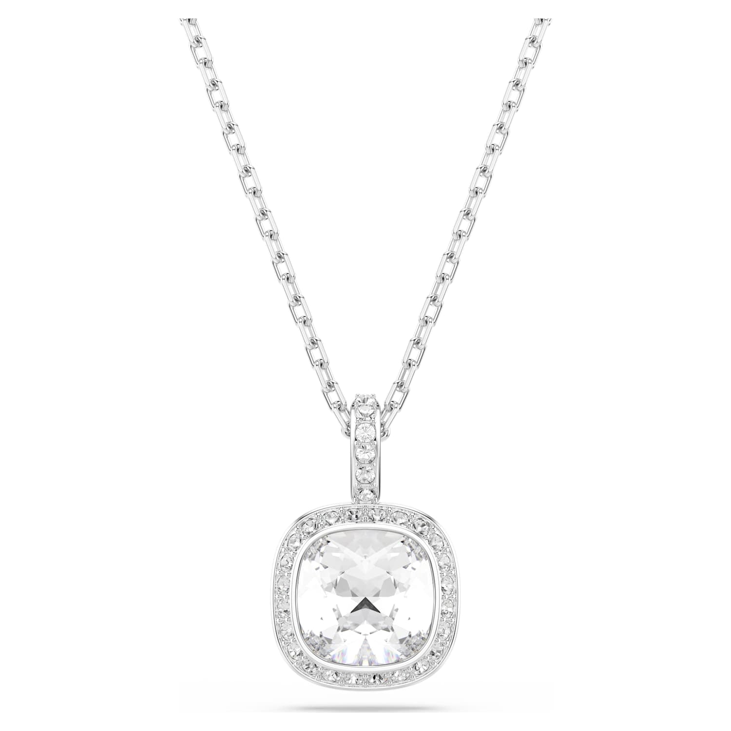 Swarovski Una Angelic Cushion Pendant - Silver - Swarovski