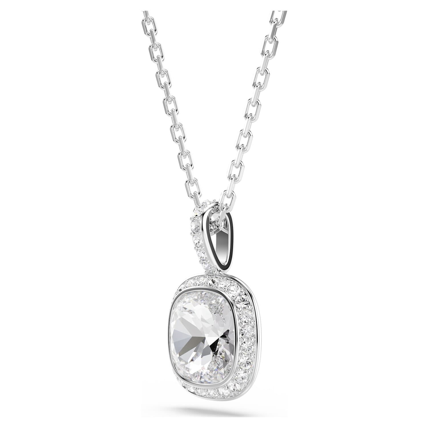 Swarovski Una Angelic Cushion Pendant - Silver - Swarovski