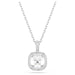 Swarovski Una Angelic Cushion Pendant & Stud Set - Silver - Swarovski