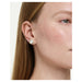 Swarovski Una Angelic Cushion Stud Earrings - Gold - Swarovski