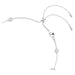 Swarovski Una Angelic Double-Sided Necklace - Silver - Swarovski