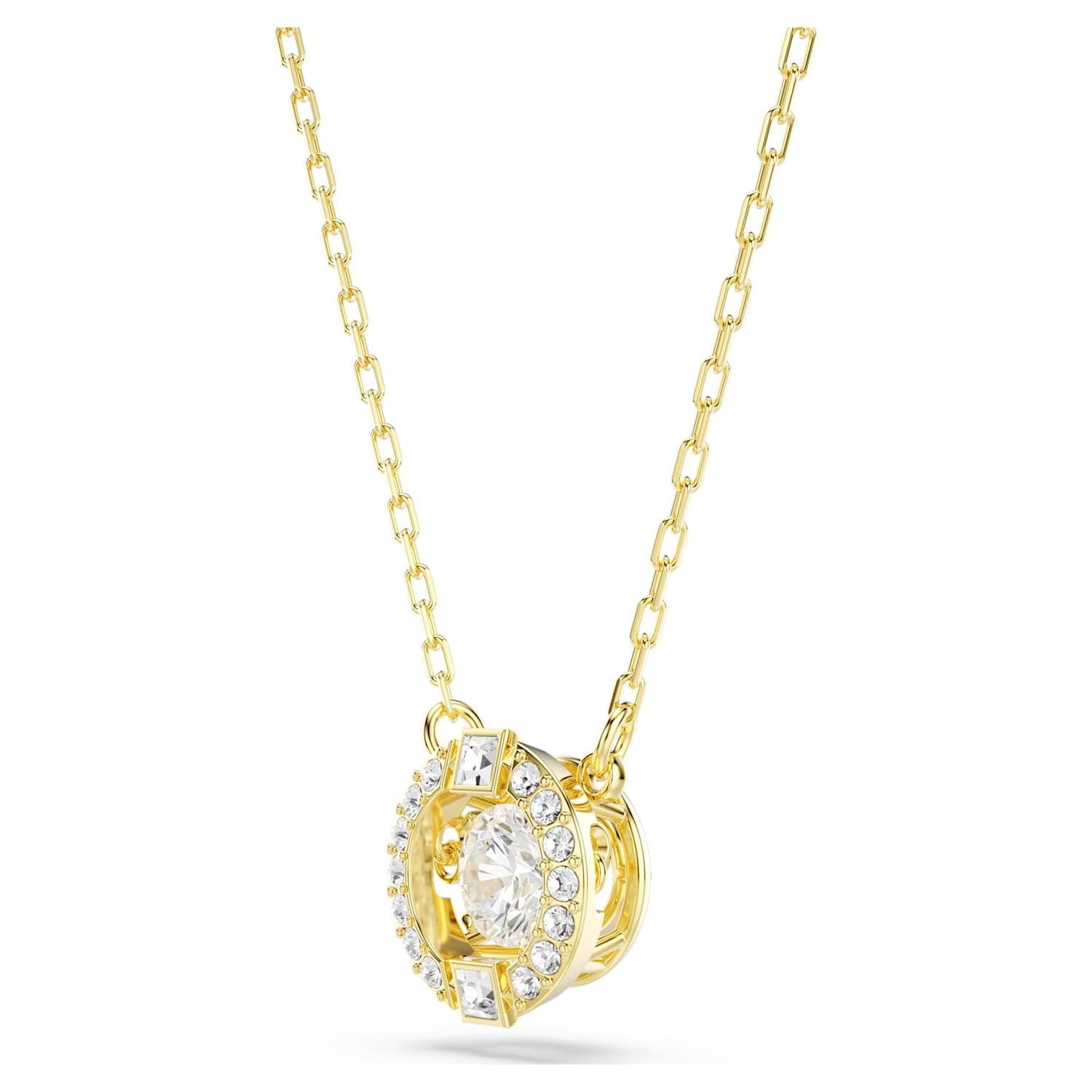Swarovski Una Angelic Halo Pendant - Gold - Swarovski