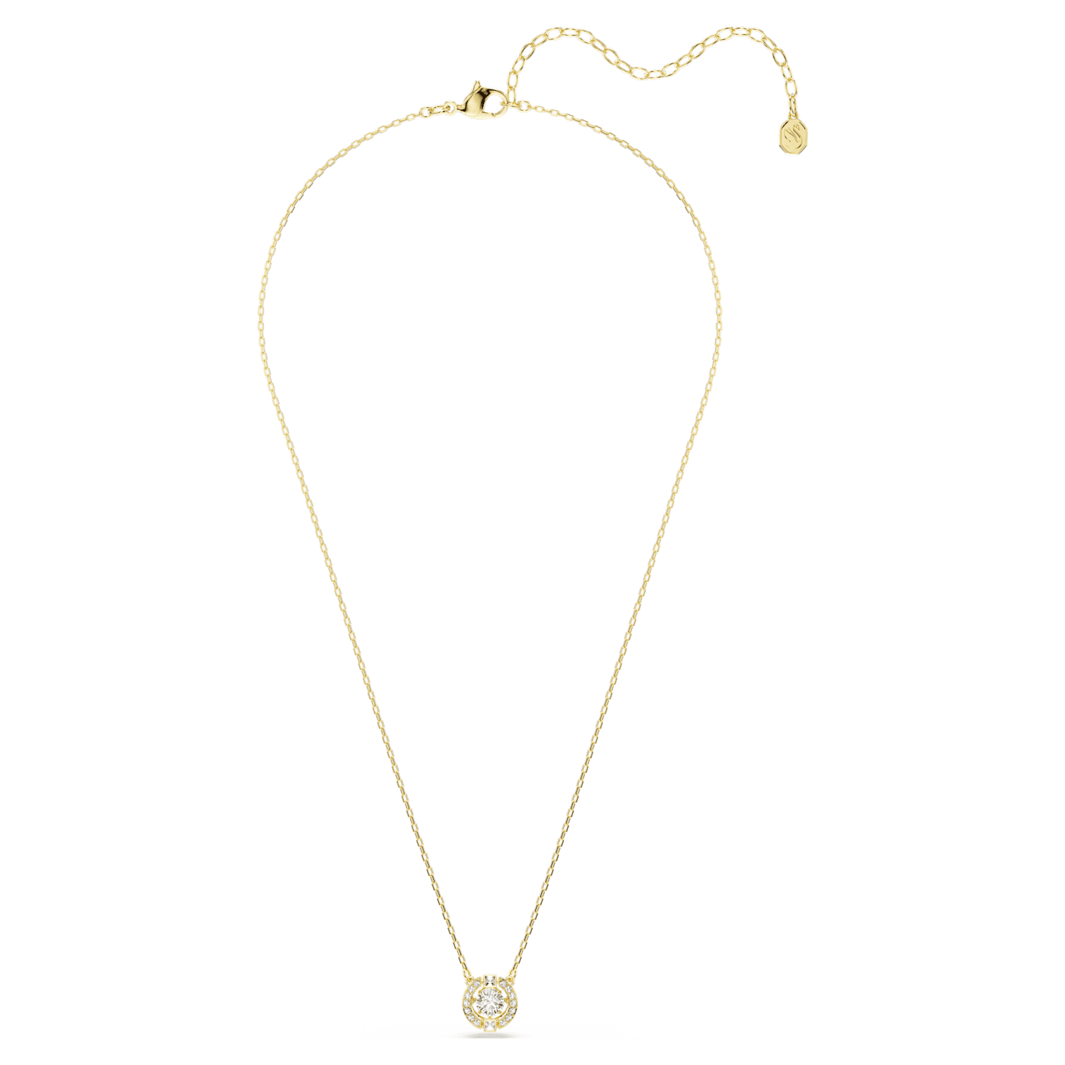 Swarovski Una Angelic Halo Pendant - Gold - Swarovski