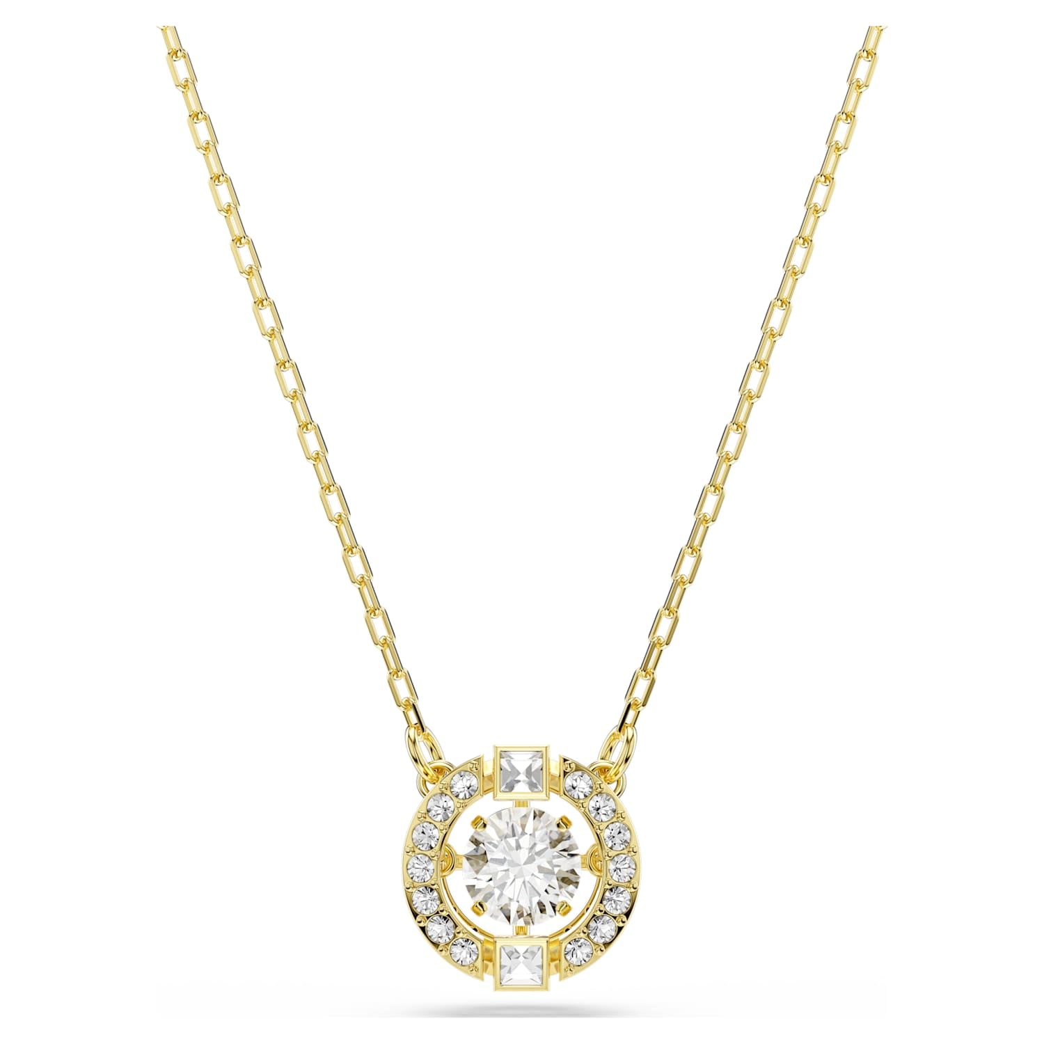 Swarovski Una Angelic Halo Pendant - Gold - Swarovski