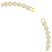 Swarovski Una Angelic Tennis Necklace - White/Gold - Swarovski