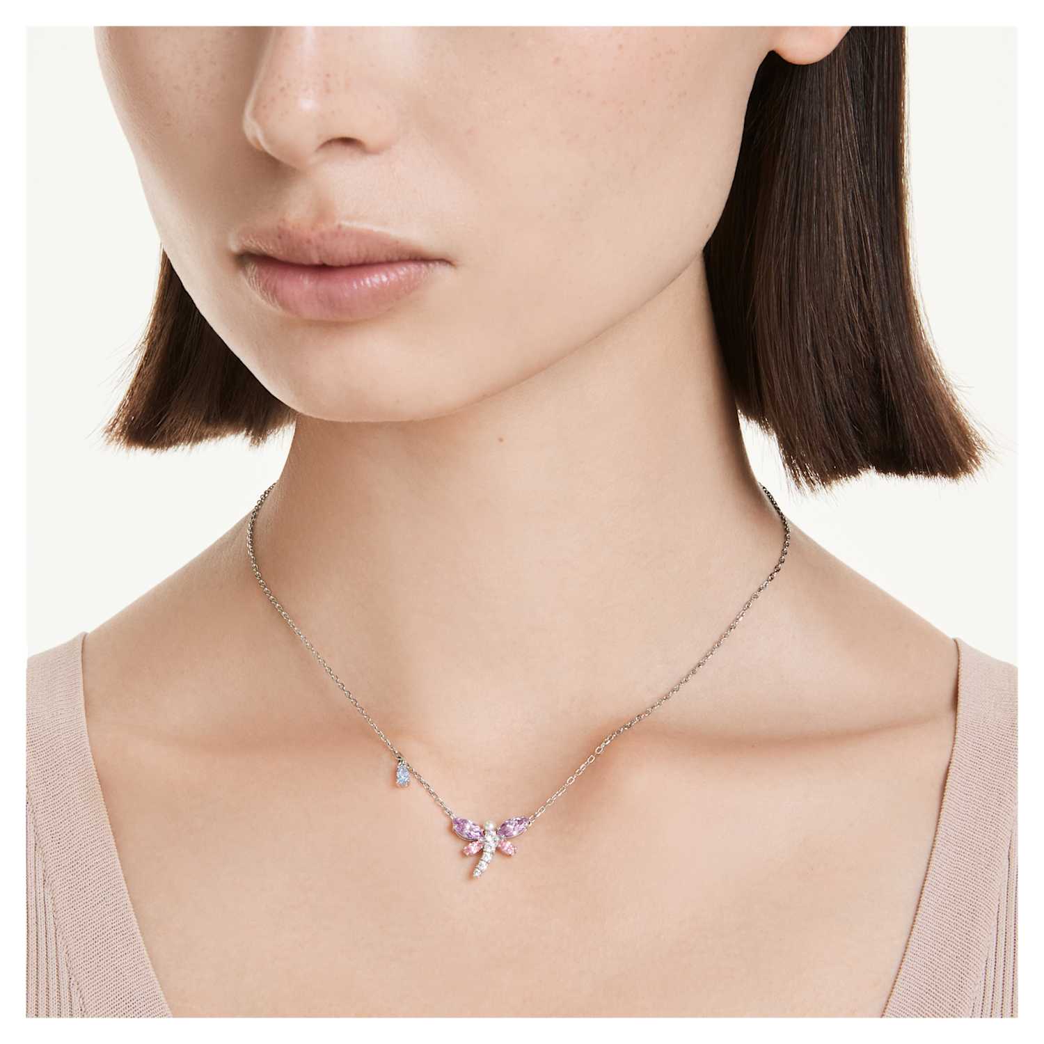 Swarovski x Ariana Grande Dragonfly Pendant - Multicolor - Swarovski