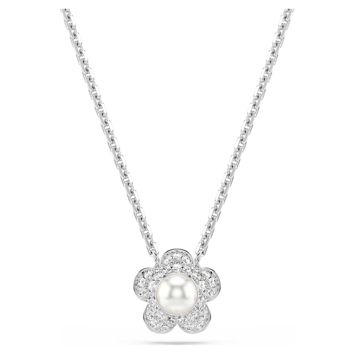 Swarovski x Ariana Grande Flower Pendant - Silver - Swarovski