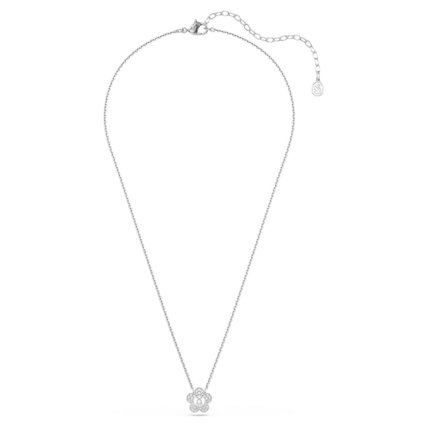 Swarovski x Ariana Grande Flower Pendant - Silver - Swarovski