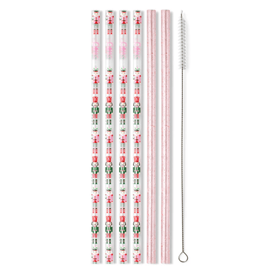 Swig Christmas Reusable Straw Set - Swig