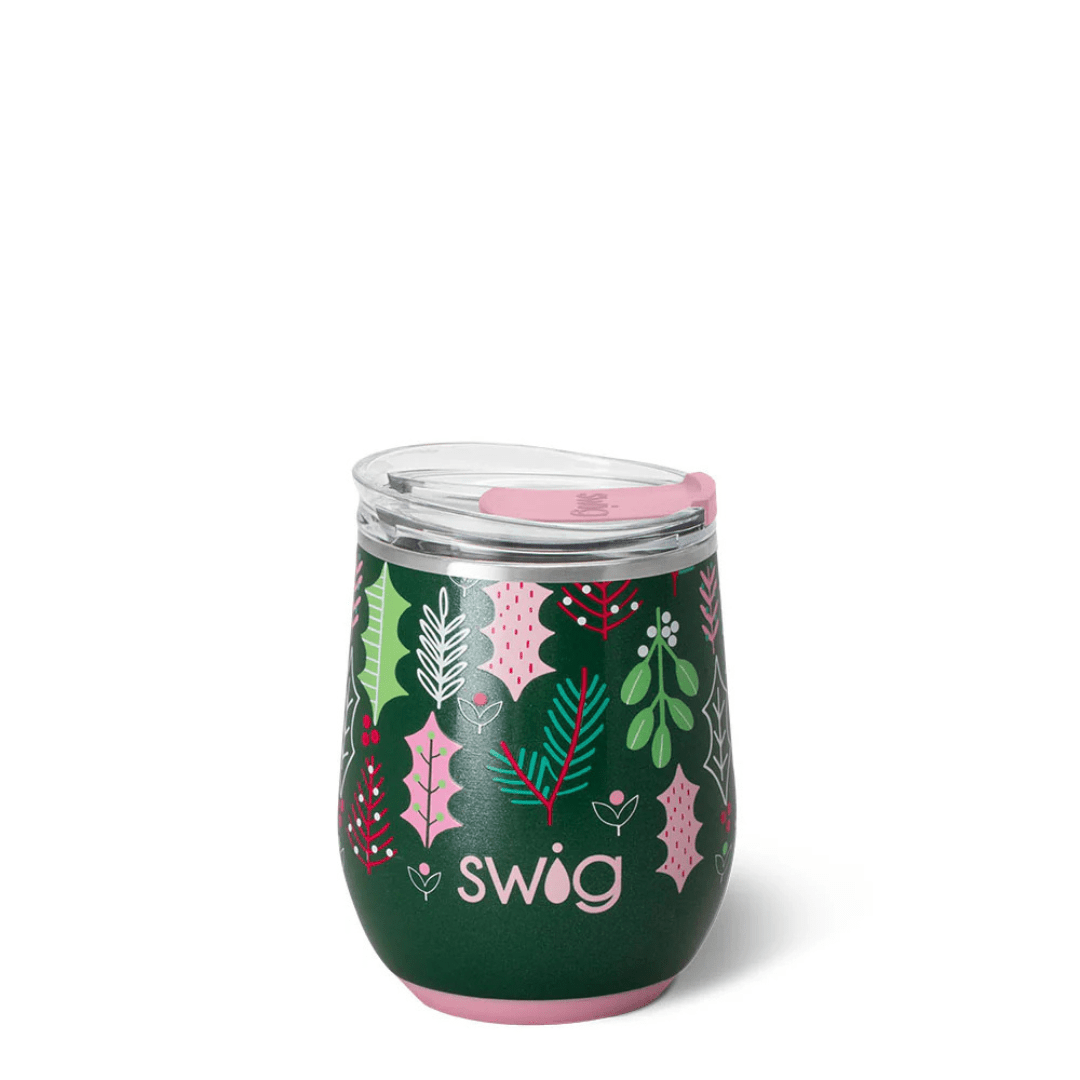 Swig Christmas Stemless Wine Cup - Swig