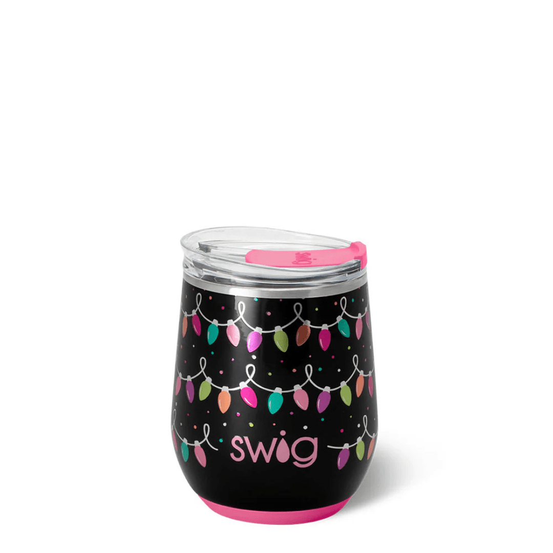 Swig Christmas Stemless Wine Cup - Swig