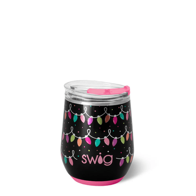 Swig Christmas Stemless Wine Cup - Swig