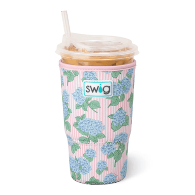 Swig Iced Cup Coolie - Hydrangeas - Large - Swig