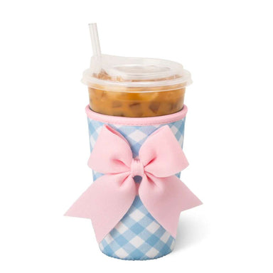 Swig Iced Cup Coolie in Gingham in Medium - Swig