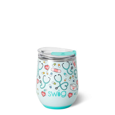 Swig Stemless Wine Cup - Scrub Life - Swig