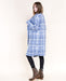 Tartan Coatigan - Denim - Very Moda