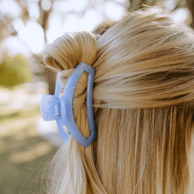 Teleties Classic Hair Clip - Blue Lagoon - Medium - Teleties