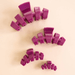 Teleties Classic Hair Clip - Mulberry - Teleties
