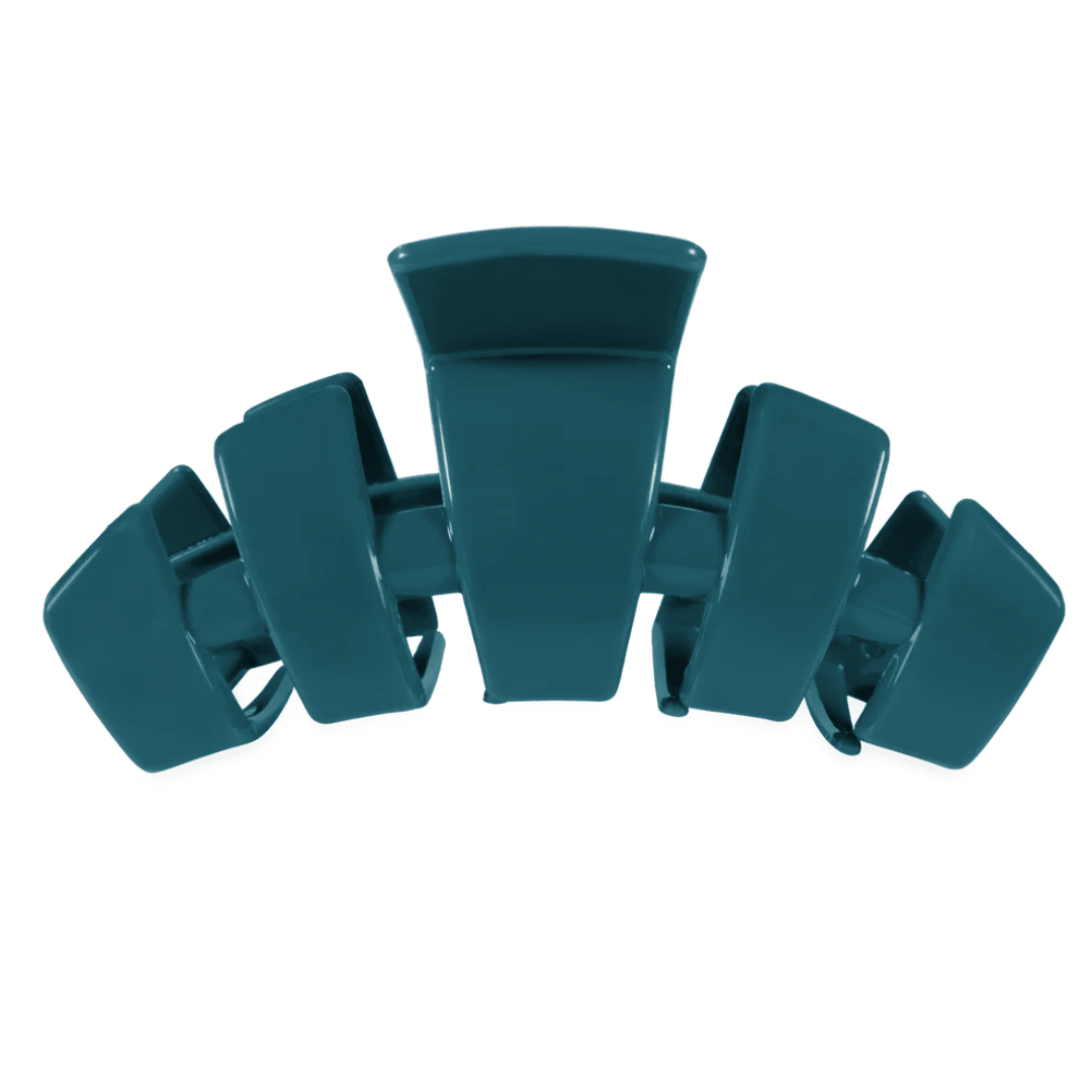 Teleties Classic Hair Clip - Teal With It - Teleties