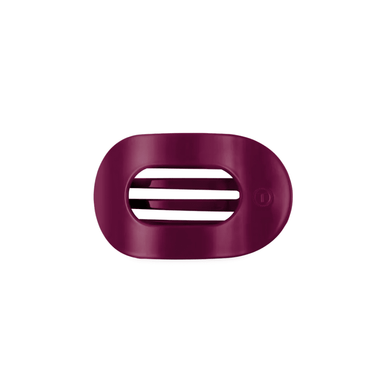 Teleties Flat Round Hair Clip - Mulberry - Teleties