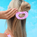 Teleties Flat Round Hair Clip - Pinch Me! - Teleties