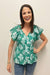 THML Floral Flutter Top - THML Clothing