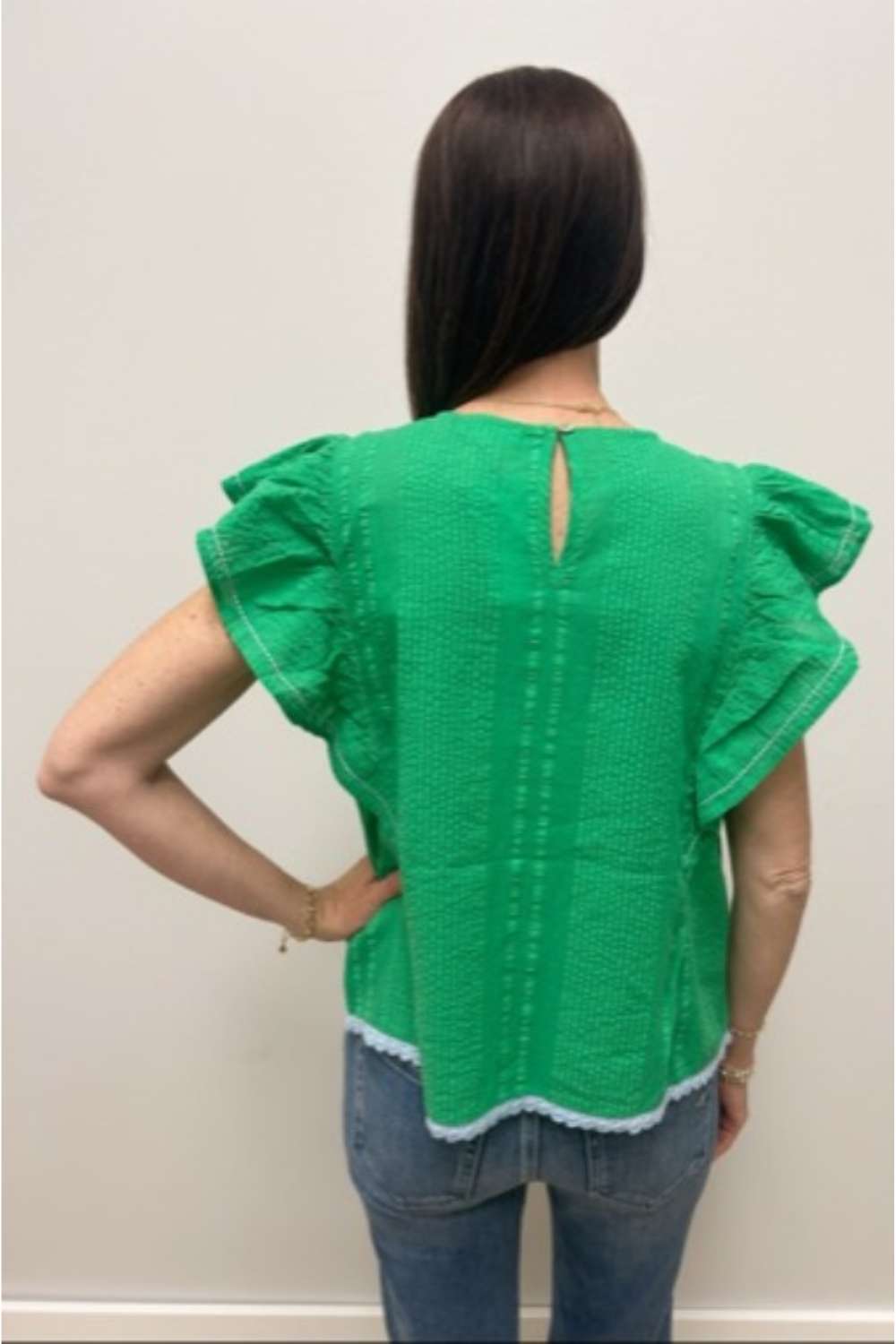 THML Green Top - THML Clothing